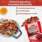 Kirkland Signature Bacon Crumbles 20 oz | 100% Real Naturally Smoked Bacon Bits | Resealable Pouch | FREE SHIPPING