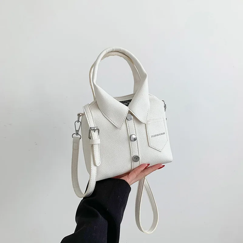 PU Square Compact Shoulder and Crossbody Bags Zipper Unique Design High Quality Hand Bags for Women 2026 Designer Style Bolso