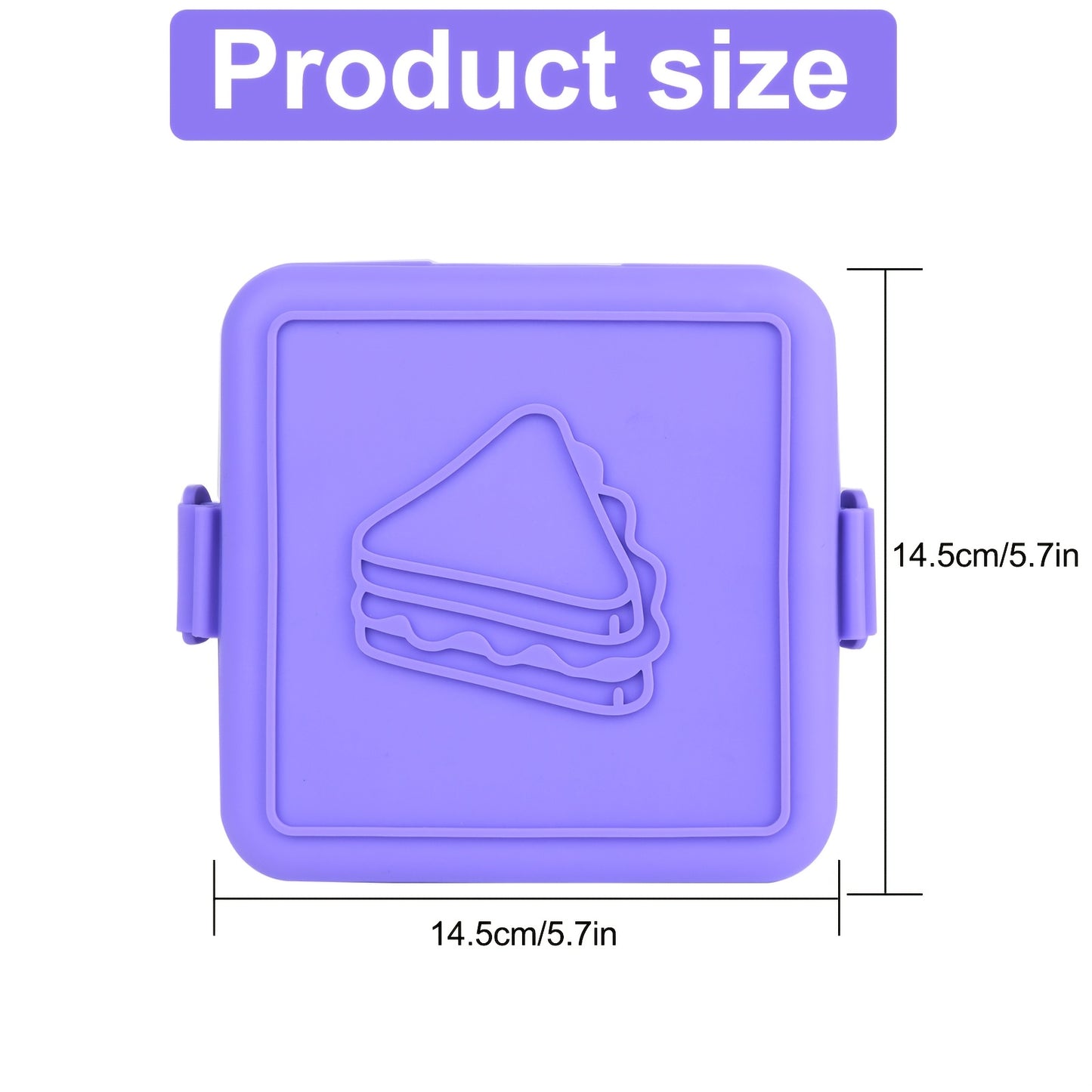 Microwave Oven Toaster Sandwich Maker • Breakfast Sandwich Maker • Non-Stick Baking Tray • Grilled Chicken Wings Chicken Breast • No Electricity Required, Wireless • Time-Saving, Fast • Dishwasher