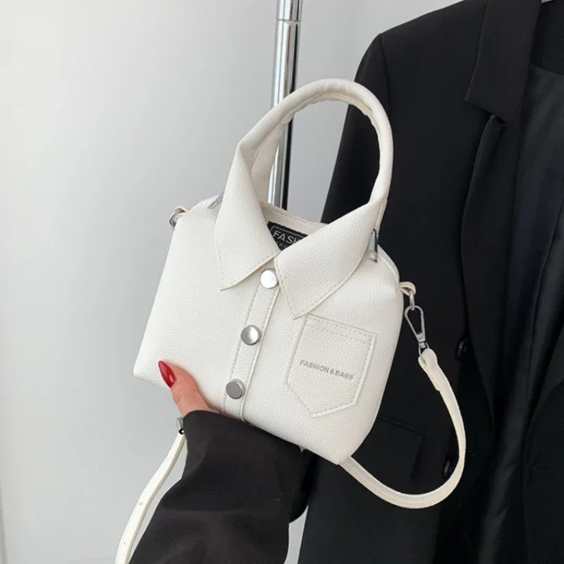 PU Square Compact Shoulder and Crossbody Bags Zipper Unique Design High Quality Hand Bags for Women 2026 Designer Style Bolso