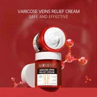 AUQUEST Varicose Veins Relief Cream Vasculitis Phlebitis Spider Pain Relief Ointment Medical Plaster Body Care 80g