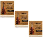 Full Set Replacement Stainless Steel 4/4 Size Violin Strings E A D G -3 Packs