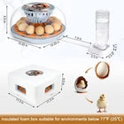 Smart Chicken Egg Incubator for Hatching Eggs – Automatic Turner Small Incubator – Free Shipping