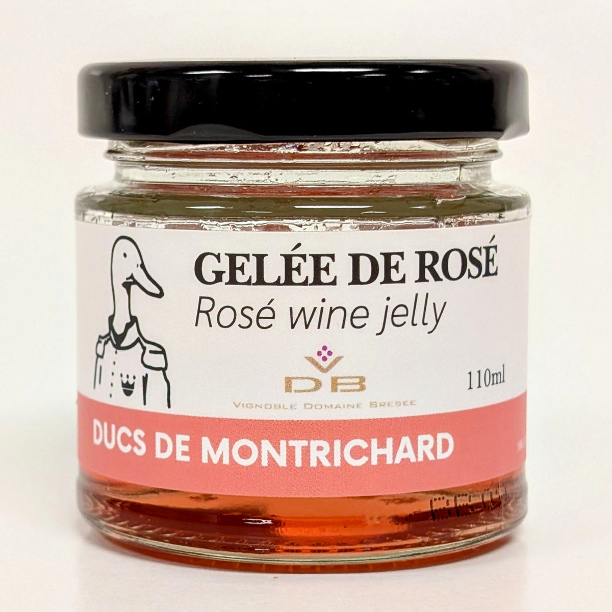 Artisanal rosé jelly Rosé wine jelly by Duc de Montrichard