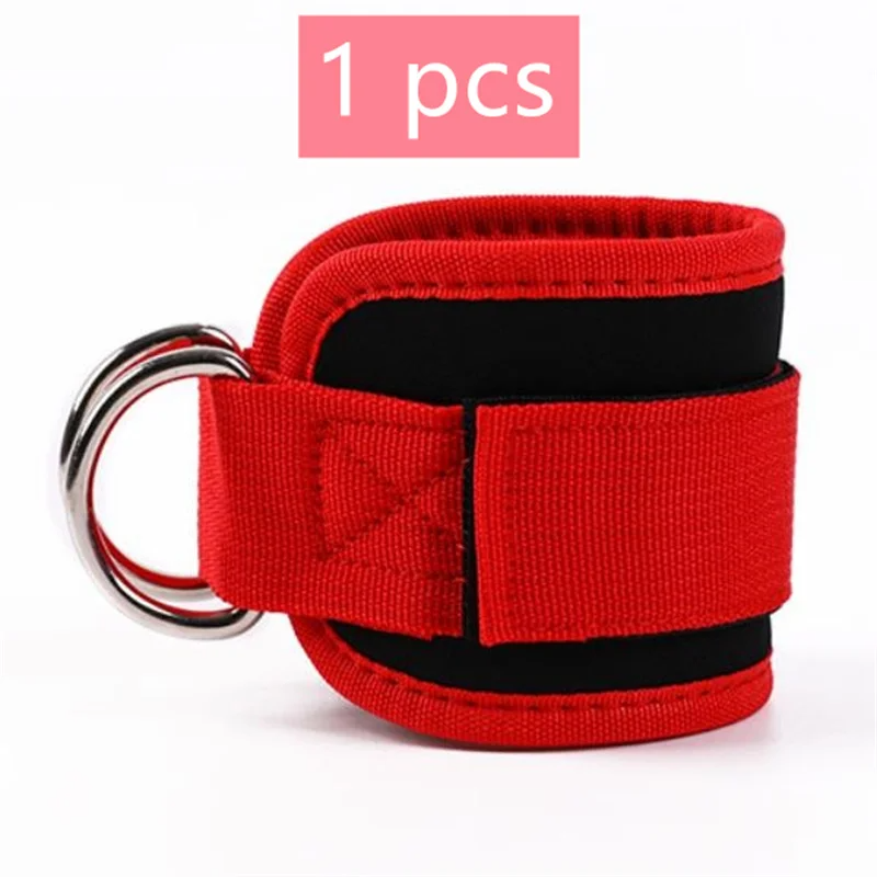 1/2/4Pcs Cable Ankle Straps Double D-Ring Adjustable Ankle Cuffs Gym Workouts Glutes Legs Strength Training Brace Support Sport