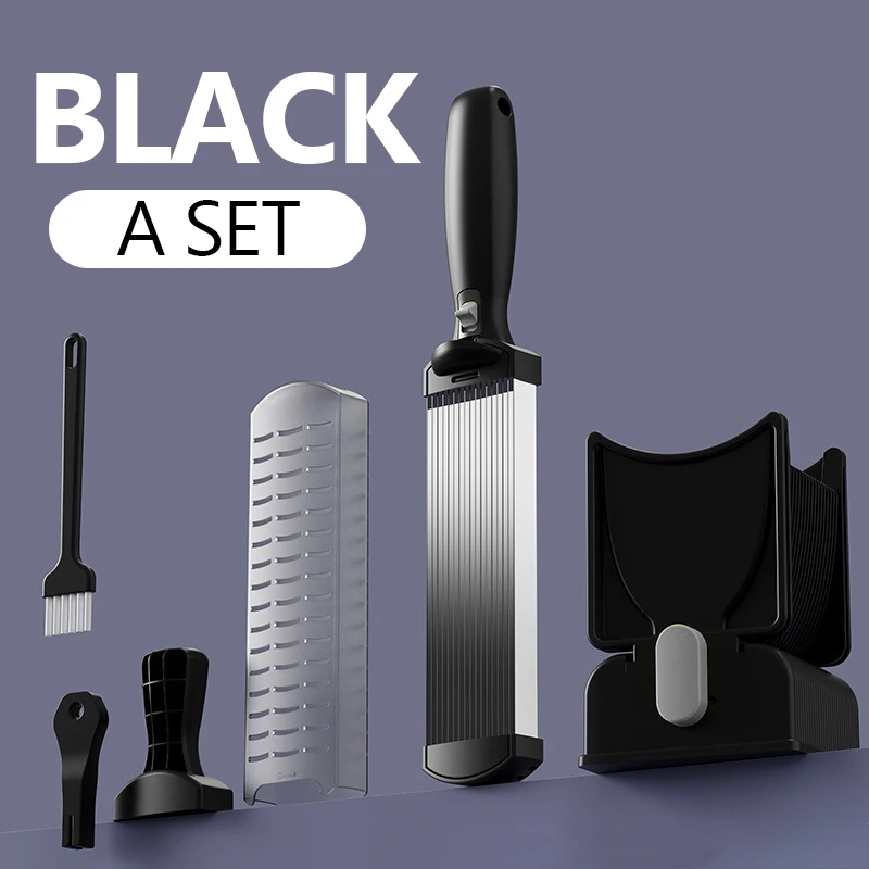 Meat Slicer Thickness Adjustable 2 or 4 mm Stainless Steel Manual Meat Cutter Cleaver Kitchen Knife Jerky Slicer Suit
