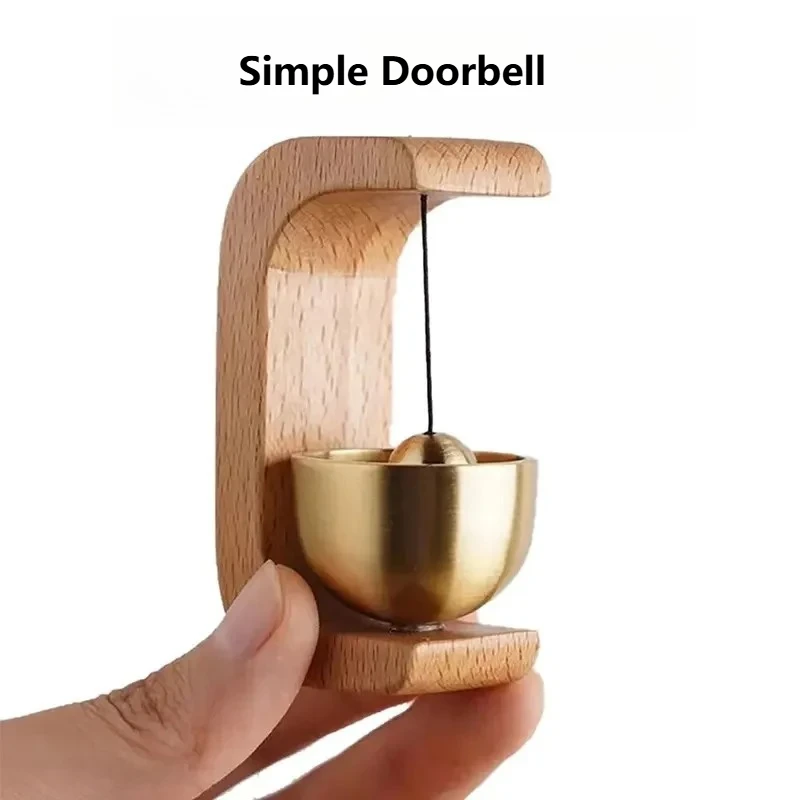 Simple Doorbell Wind Chime Holiday Gift Decoration Car Hanging Home Desktop Ornaments