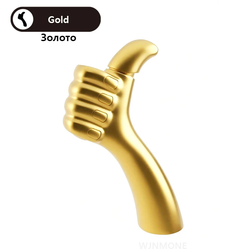 Design Bathroom Sink Faucet Thumbs Bathroom Faucet Brass Mixer Basin Faucet Single Hole Deck Mounted Washbasin Water Taps