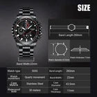 Men's Luxury Watch Stainless Steel Quartz  Classic Wristwatch Quality - Ship from USA