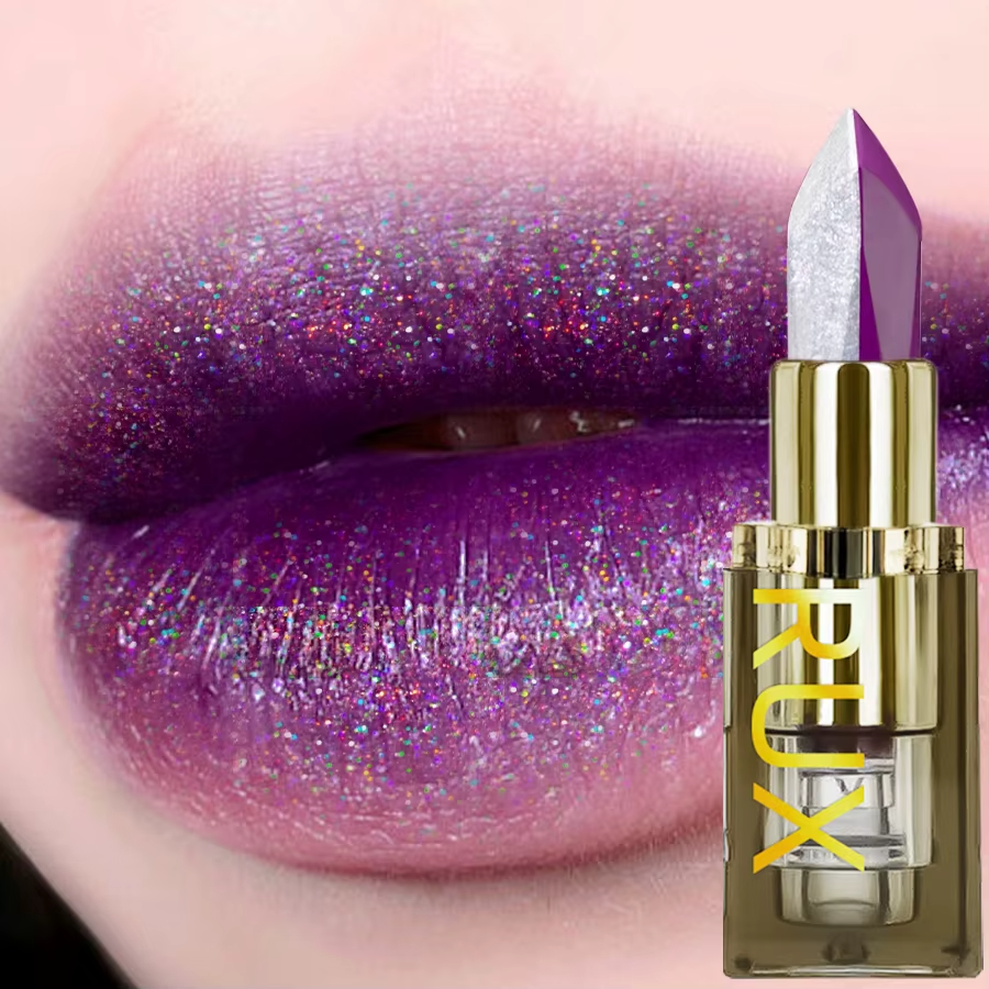 11 Color Two-tone  Lipstick Purple Black Glitter Matte 2 pc Lipsticks Makeup Easy To Use Lip Tint Makeup Gifts Red Black Cosmetics