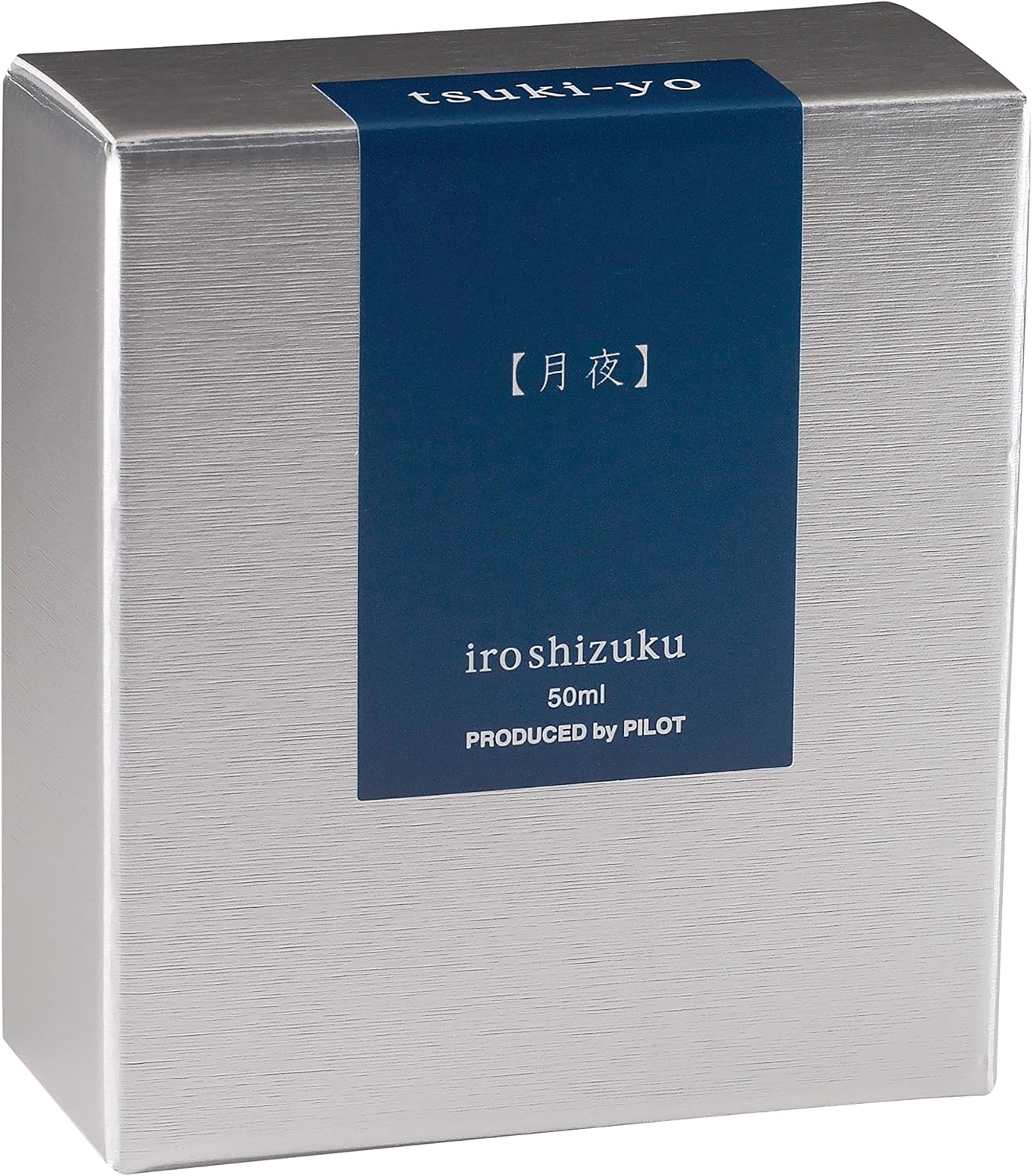 Pilot Iroshizuku Tsuki-Yo Fountain Pen Ink – 50ml Bottle | Moonlight Teal Blue-Black Ink
