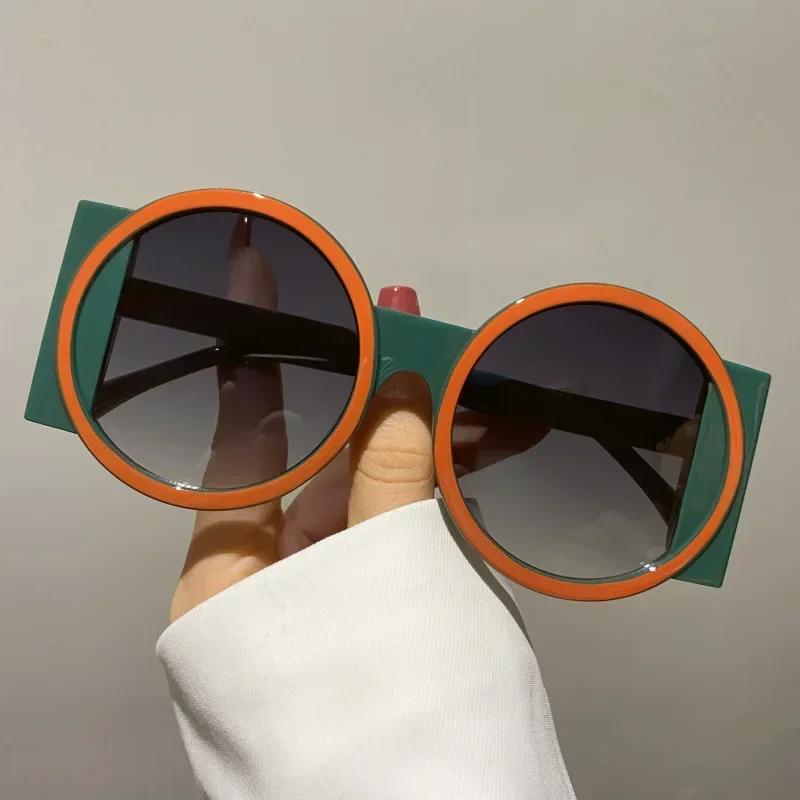Round Double Color Sunglasses for Women & Men | Retro UV400 Fashion Eyewear | Outdoor Beach Travel | FREE SHIPPING 🕶️