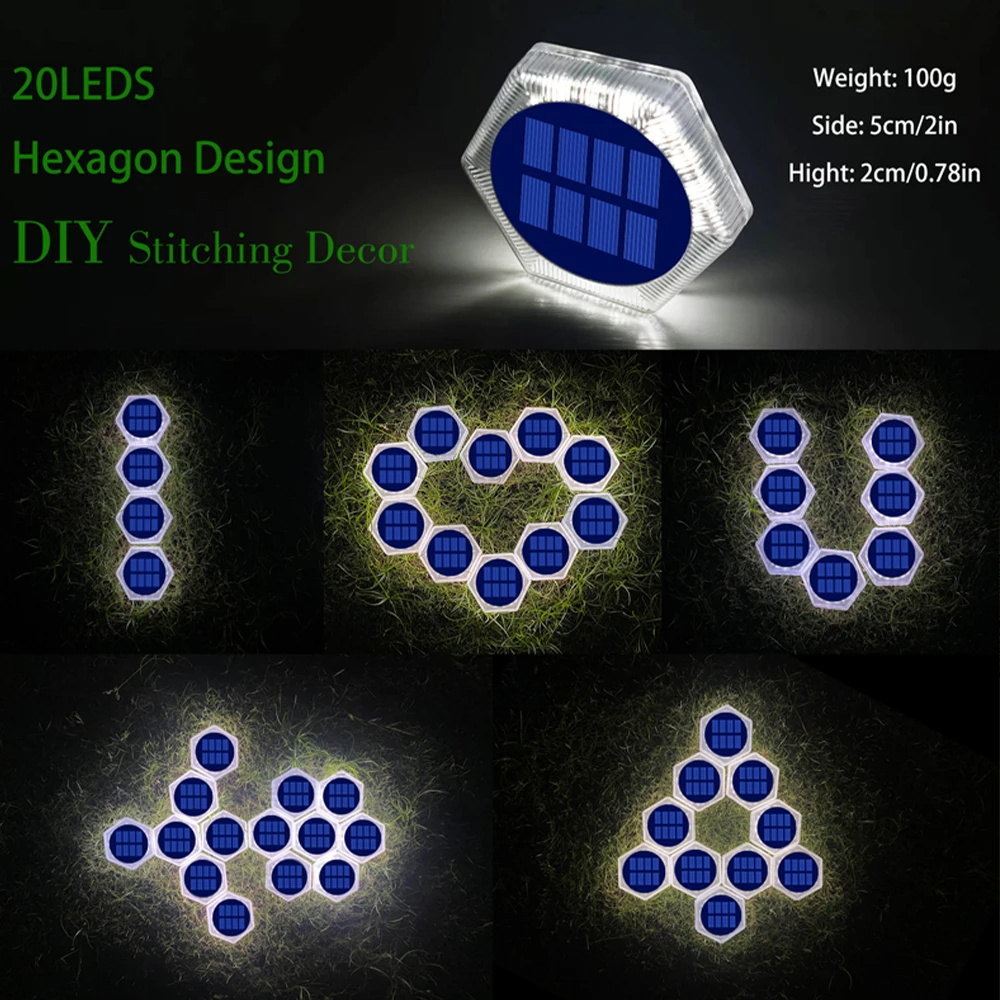 Solar Ground Light Waterproof IP68 Heavy Duty Solar Deck Light for Driveway Pathway Step Garden Outdoor LED Pathway Lighting