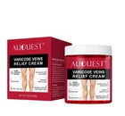 AUQUEST Varicose Veins Relief Cream Vasculitis Phlebitis Spider Pain Relief Ointment Medical Plaster Body Care 80g