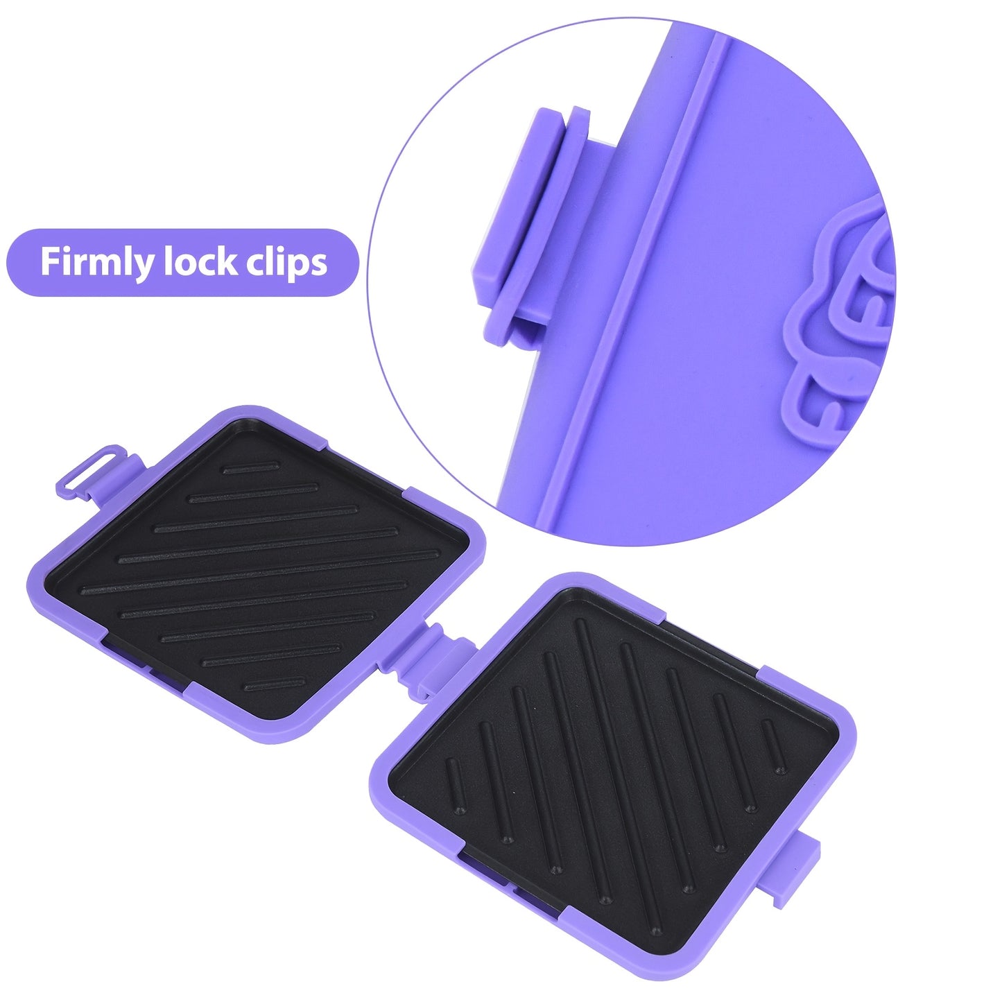 Microwave Oven Toaster Sandwich Maker • Breakfast Sandwich Maker • Non-Stick Baking Tray • Grilled Chicken Wings Chicken Breast • No Electricity Required, Wireless • Time-Saving, Fast • Dishwasher