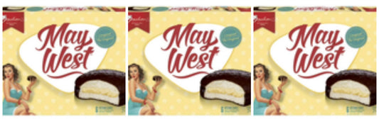 Vachon May West The Original Cakes 324g – 3 Pack Chocolate Snack Cakes – Free Shipping