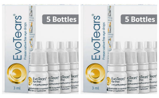 Evotears Eye Drops 3ml- from Germany ,10 btls (Copie)