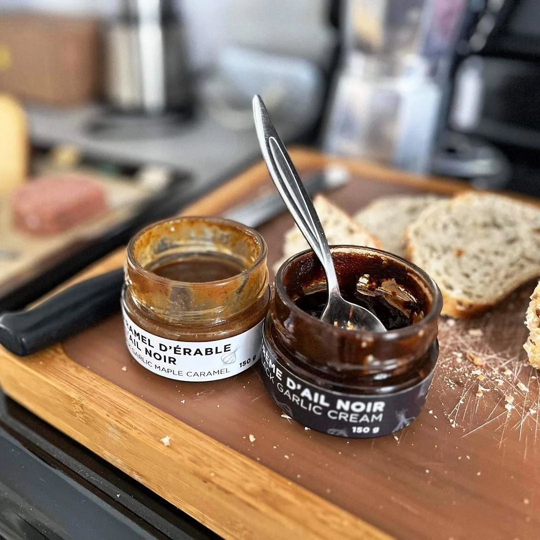 Gourmet Black Garlic Cream Spread & Sauce | Rich Umami Flavor (Free Shipping)