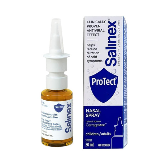 Salinex PROTECT Nasal Spray 20ml – Daily Nasal Moisturizing & Protection Spray – Free Shipping