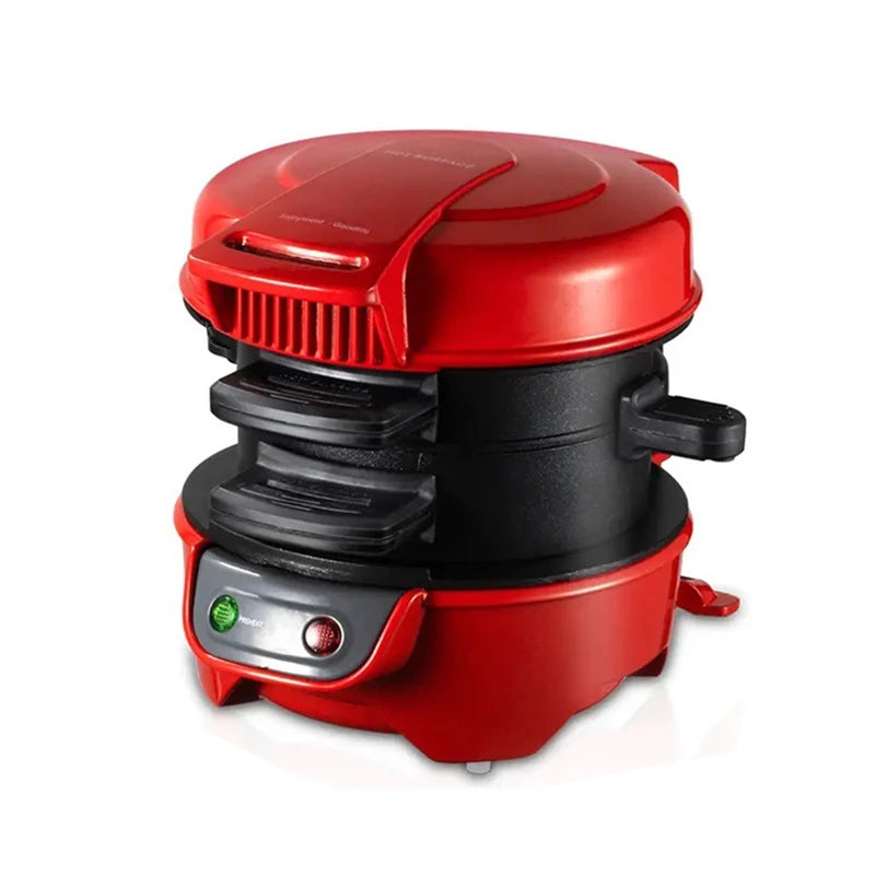 Mini Electric Burger Maker 110V Breakfast Muffin Sandwich Maker Non-Stick