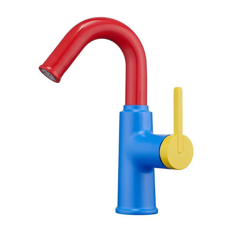 VGX Colorful Bathroom Faucets Brass Basin Mixer Sink Faucet Gourmet Pink Basin Faucet Washbasin Tapware Hot Cold Water Tap