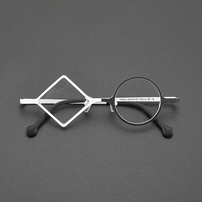 Ultralight Pure Titanium Round Eyeglasses | Multicolor Retro Optical Frames | Unisex Prescription Glasses | FREE SHIPPING 👓✨