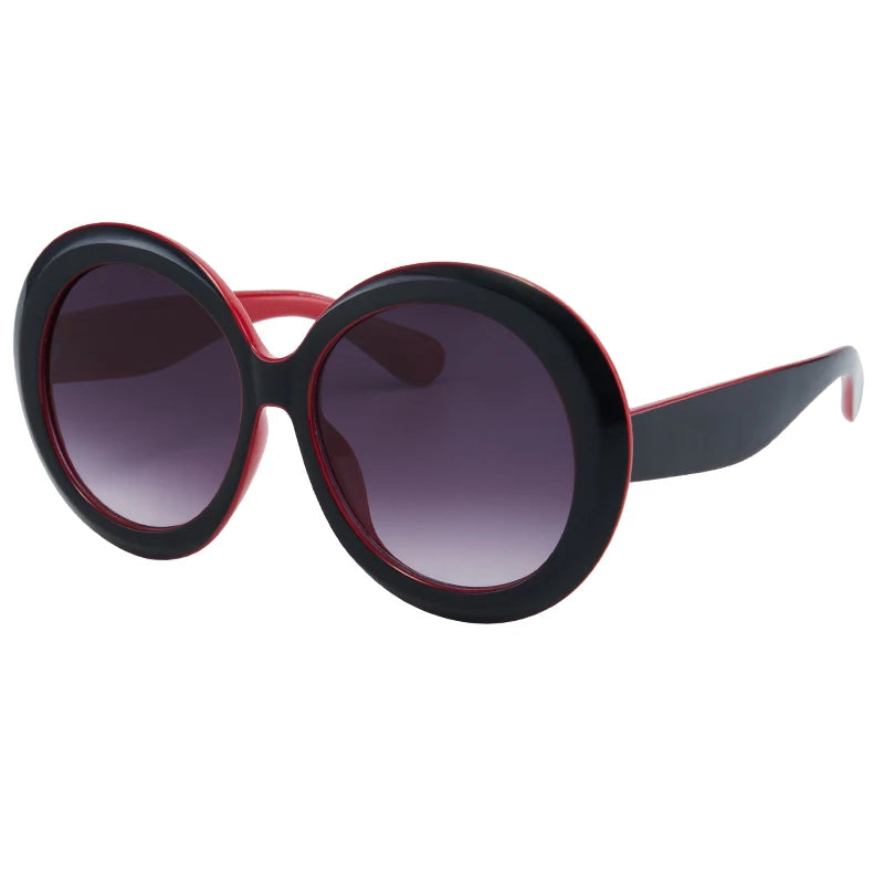 Retro Oversized Round Sunglasses for Women | Big Fashion Frame | Vintage Beach & Vacation Eyewear | FREE SHIPPING 🕶️☀️