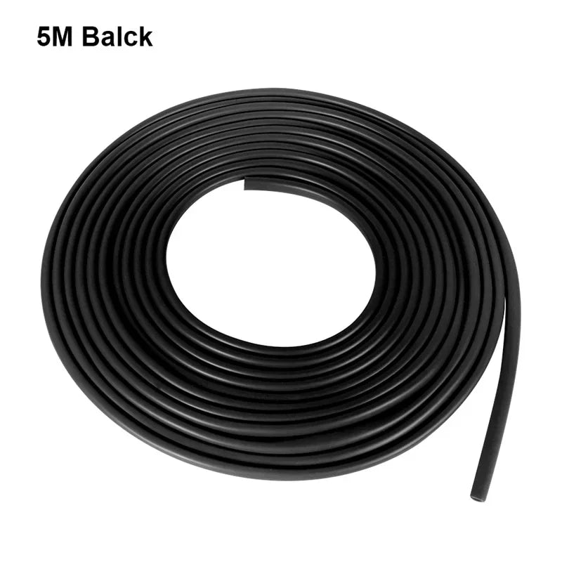 5M Transparent Car Door Edge PVC Scratch Protector Strips Car Anti-collision Sealing Strip Door Anti-scratch Transparent Strip