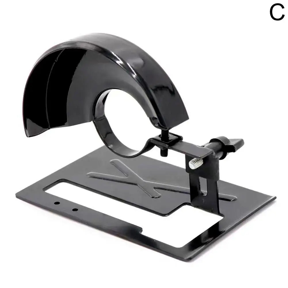 Universal Angle Grinder Stand Bracket – Heavy Duty Cutting Machine Holder Base for Woodworking