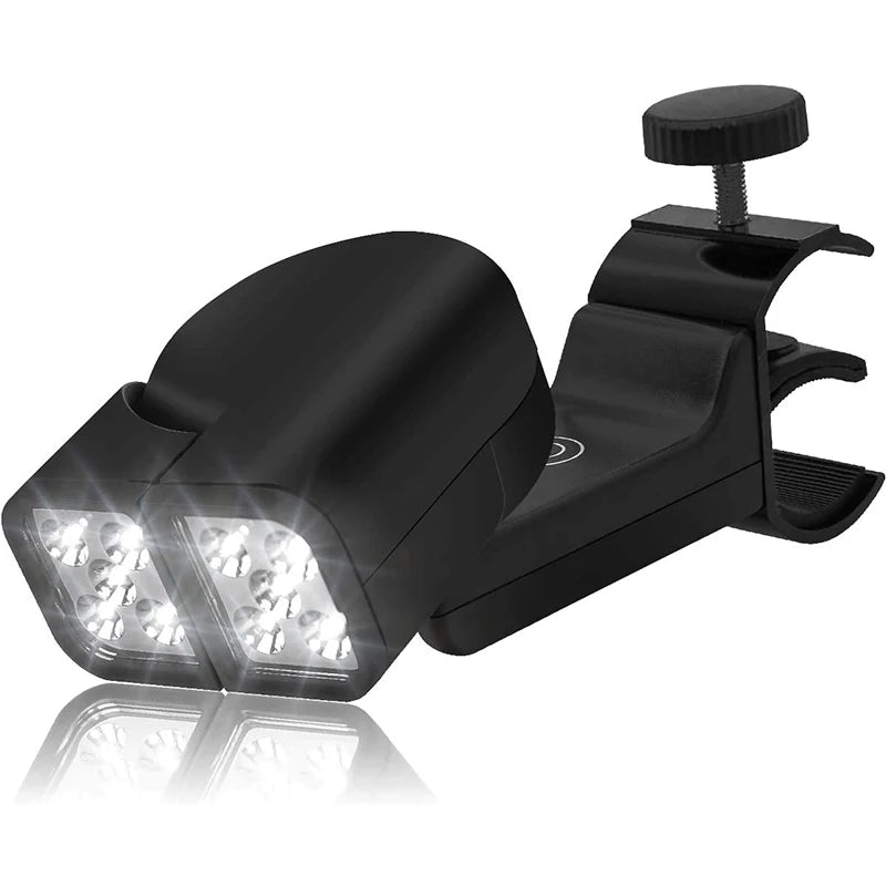 Double-Head LED Grill Light | Heat-Resistant Flexible BBQ Lamp for Night Fishing, Camping & Outdoor Cooking