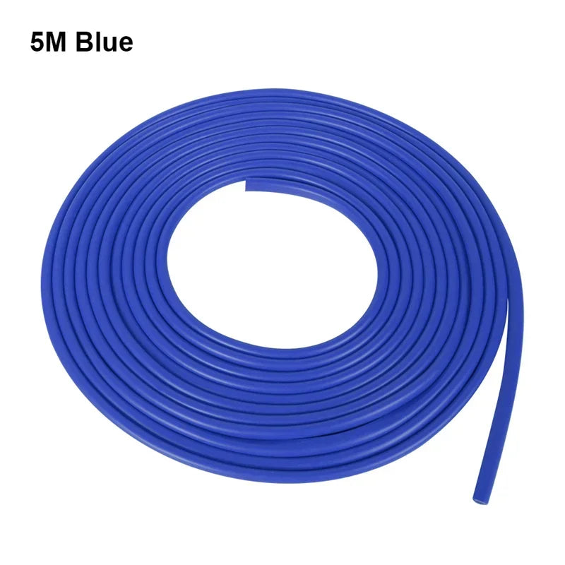 5M Transparent Car Door Edge PVC Scratch Protector Strips Car Anti-collision Sealing Strip Door Anti-scratch Transparent Strip
