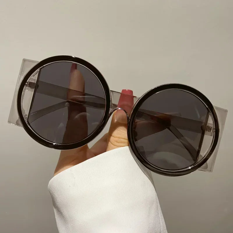 Round Double Color Sunglasses for Women & Men | Retro UV400 Fashion Eyewear | Outdoor Beach Travel | FREE SHIPPING 🕶️