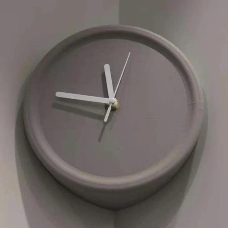 Creative Concave Angle Convex Angle Wall Clocks Mechanism Silent Wall Clock Minimalist Small Living Room Decorative Ornaments