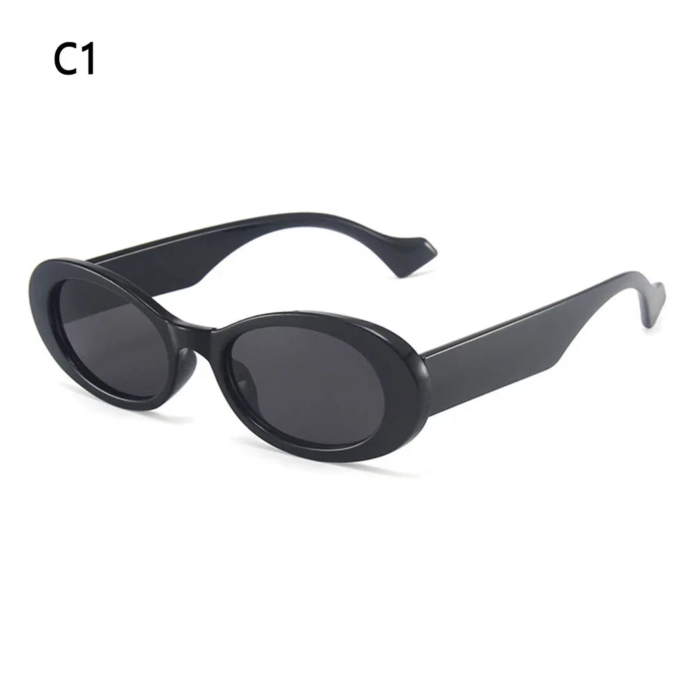 INS Small Round Sunglasses | Retro Punk UV400 Clear Ocean Lens | Unisex Fashion Shades | FREE SHIPPING 🕶️✨