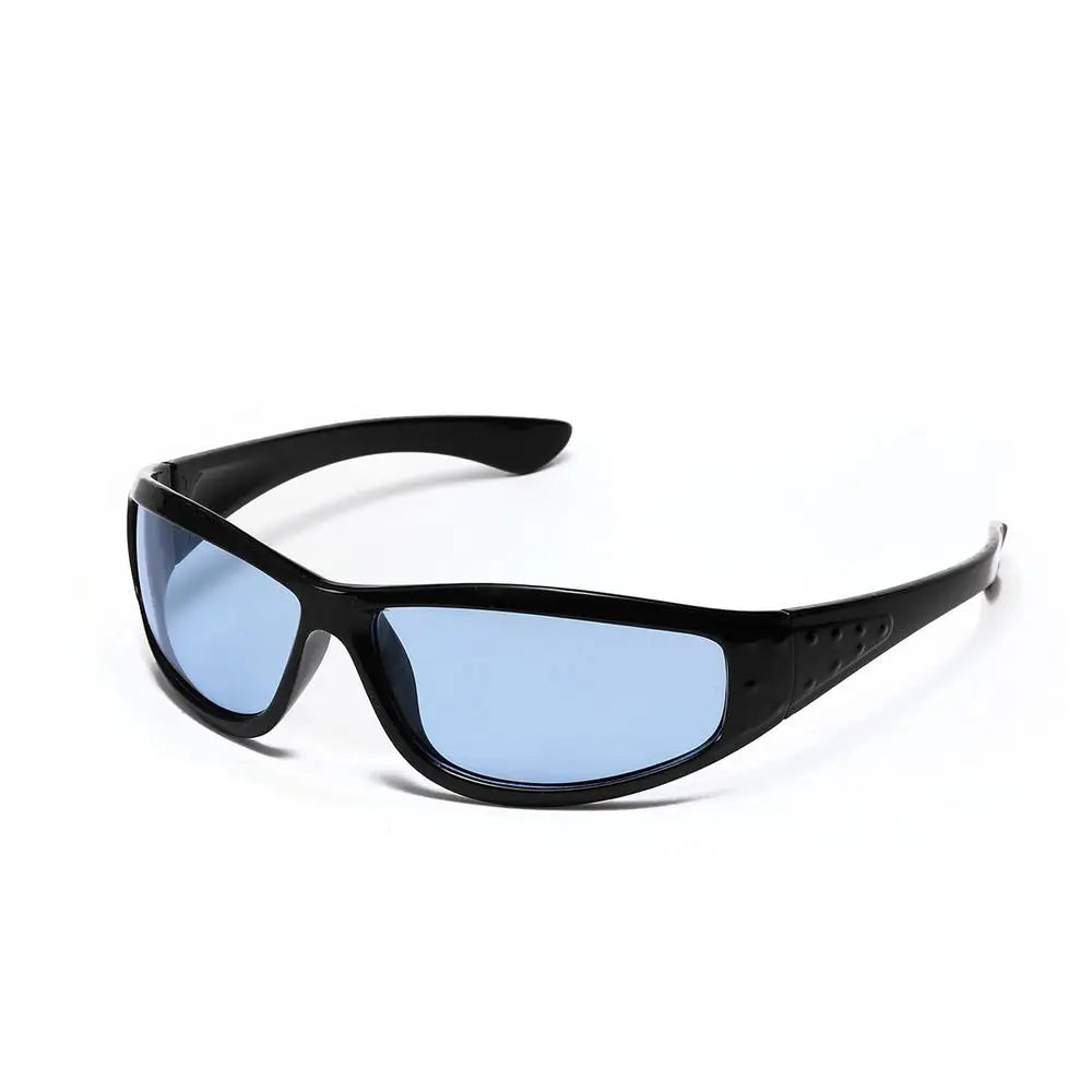 Silver Futuristic Sunglasses | Hollow-Out Cyberpunk Eyewear | Trendy Unisex Fashion Shades | Women & Men | FREE SHIPPING