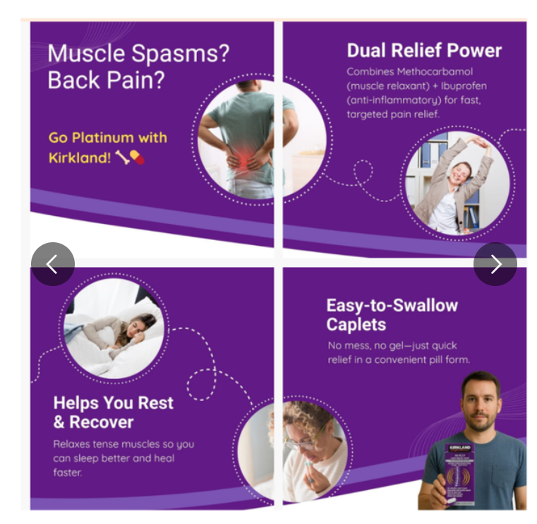 Robax Platinum 102 cap – Muscle Back Pain Relief From Canada