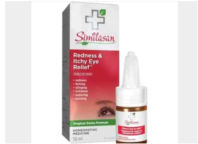 Similasan Redness & Itchy Eye Relief Sterile Eye Drops 10ml LONG EXPIRY