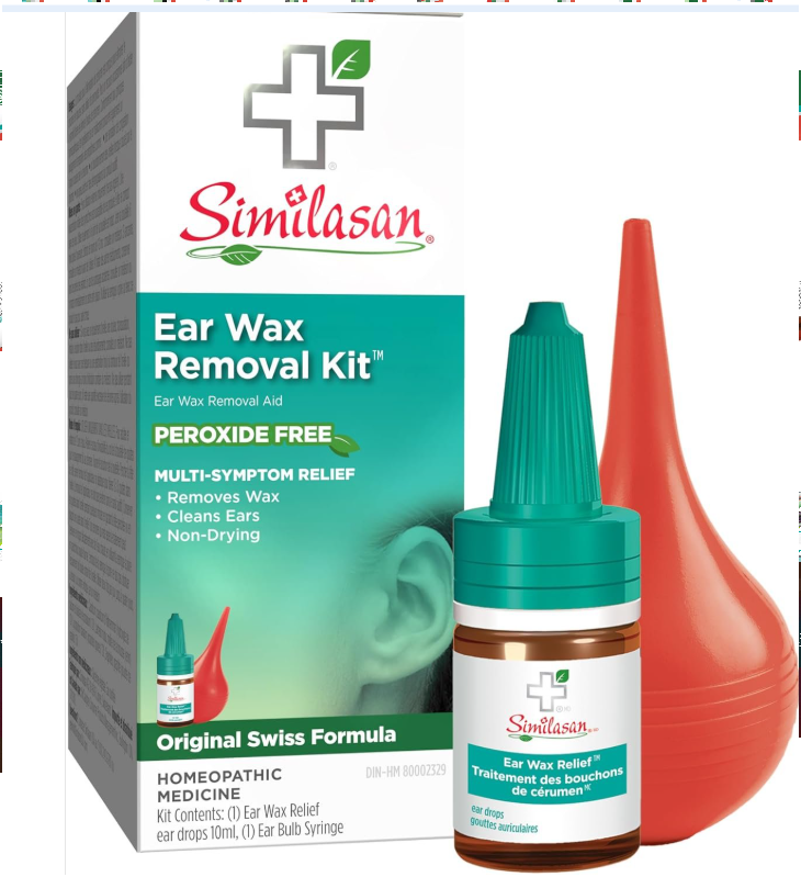 Similasan Ear Wax Relief, 10 ml (Pack of 1) Natural product from Canada