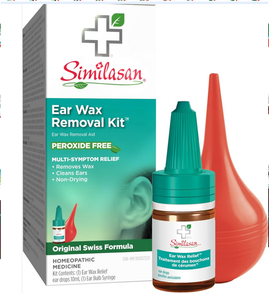 Similasan Ear Wax Relief, 10 ml (Pack of 1) Natural product from Canada