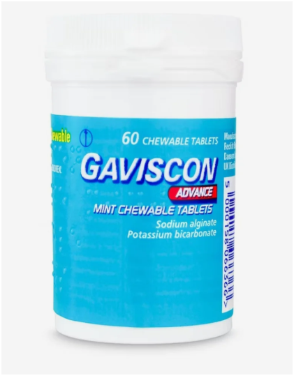 Gaviscon Advance Chewable Tablet&nbsp;Peppermint 6 pack
