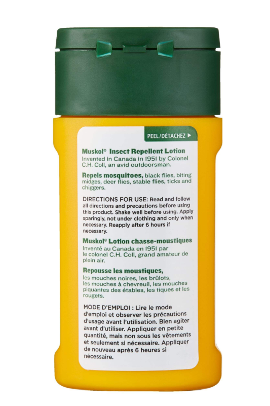 Muskol 8-Hour 30% DEET Mosquito/Insect Repellent Lotion, 100-mL3x 100ml From Canada