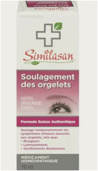 Similasan Eyes Stye Relief Drops 10ml – Gentle Soothing Eye Care for Irritated Eyes – Free Shipping