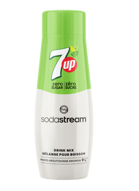 2X SodaStream 7UP Zero Sugar Flavour Drink Mix 440mL – Free Shipping to US
