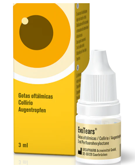 Evotears Eye Drops 3ml- from Germany ,1 to 5 btls