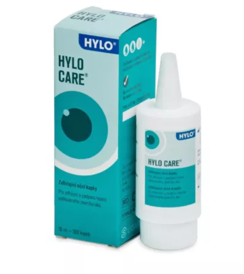 Hylo Care Eye Drops 10ml – Lubricating & Moisturizing Relief for Dry, Irritated Eyes From Germany
