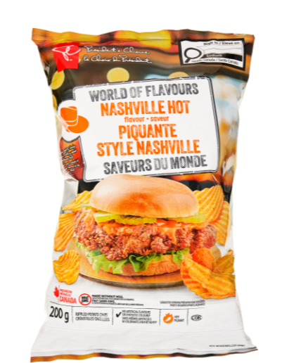 World of Flavours Nashville Hot Flavour Rippled Potato Chips