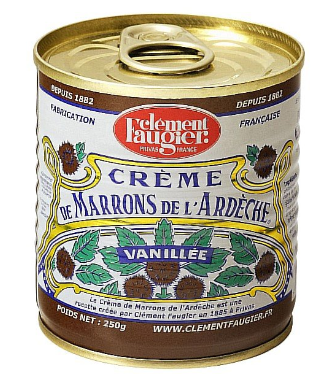 C. Faugier Crème de Marrons de l'Ardèche Chestnut Spread – Made in France Free Shipping