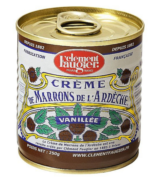 C. Faugier Crème de Marrons de l'Ardèche Chestnut Spread – Made in France Free Shipping