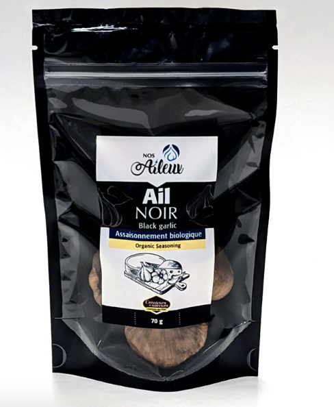 Nos Aïeux Organic Black Garlic Cream | Gourmet Artisanal Umami Spread (Free Shipping)