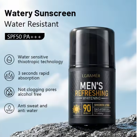 50g Facial & Body Sunscreen Lotion | Lightweight Non-Greasy UV Sun Protection | Moisturizing Daily Sunblock | FREE SHIPPING ☀️